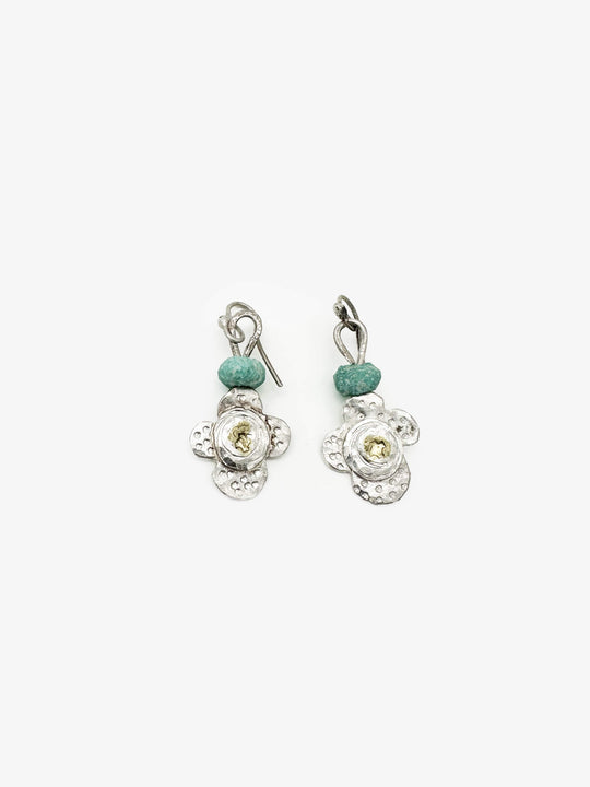 Shamrock Amazonite Earrings (BC277)