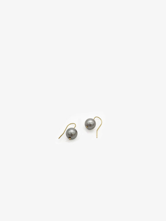 Tahitian Pearl Hook Earrings
