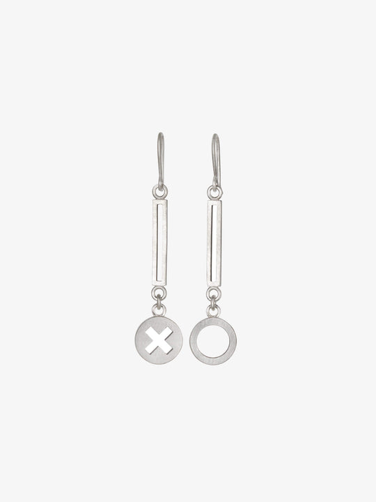 XO Drop Earrings
