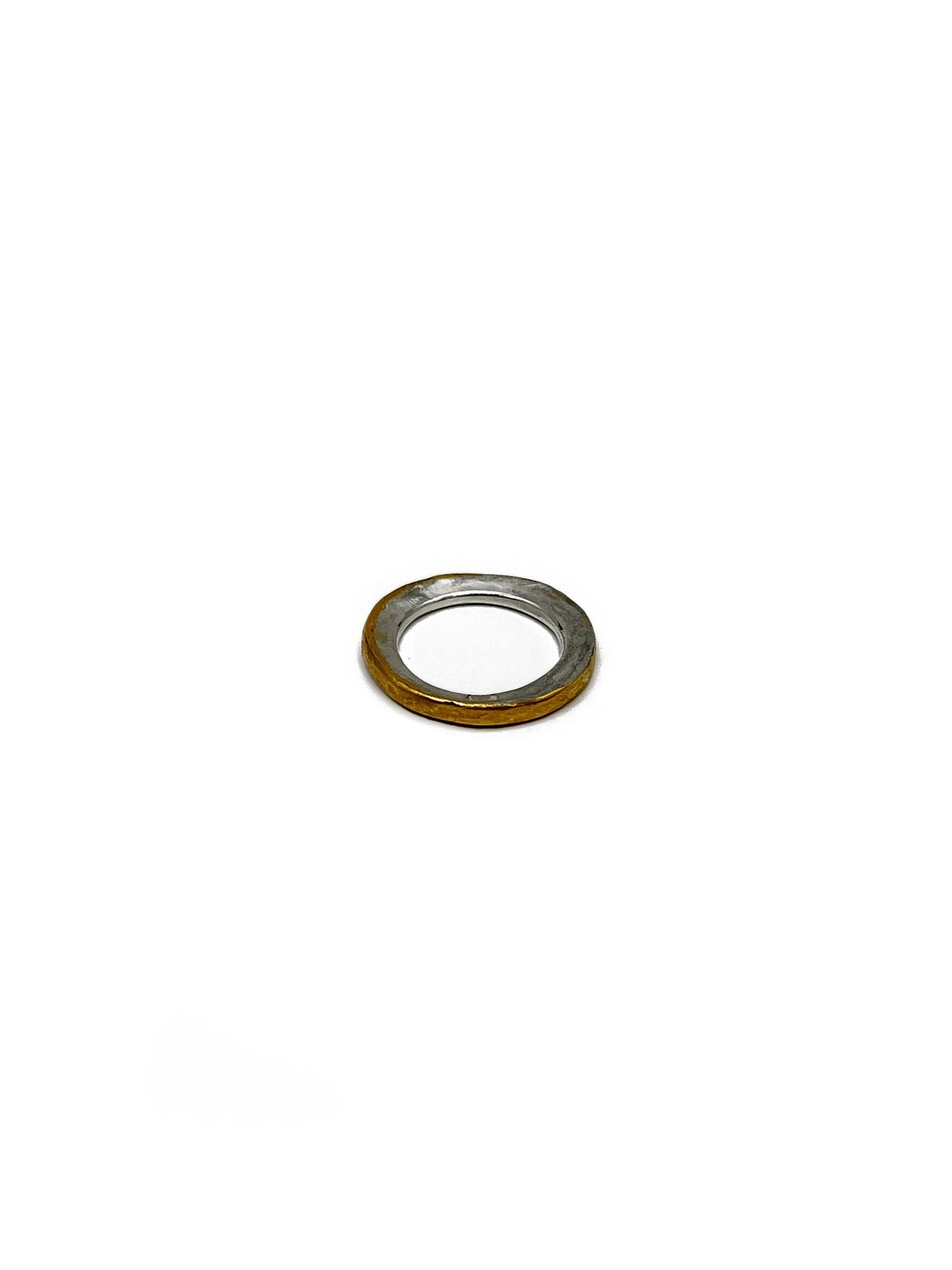 Gold and silver ring by NZ Jeweller Ann Culy