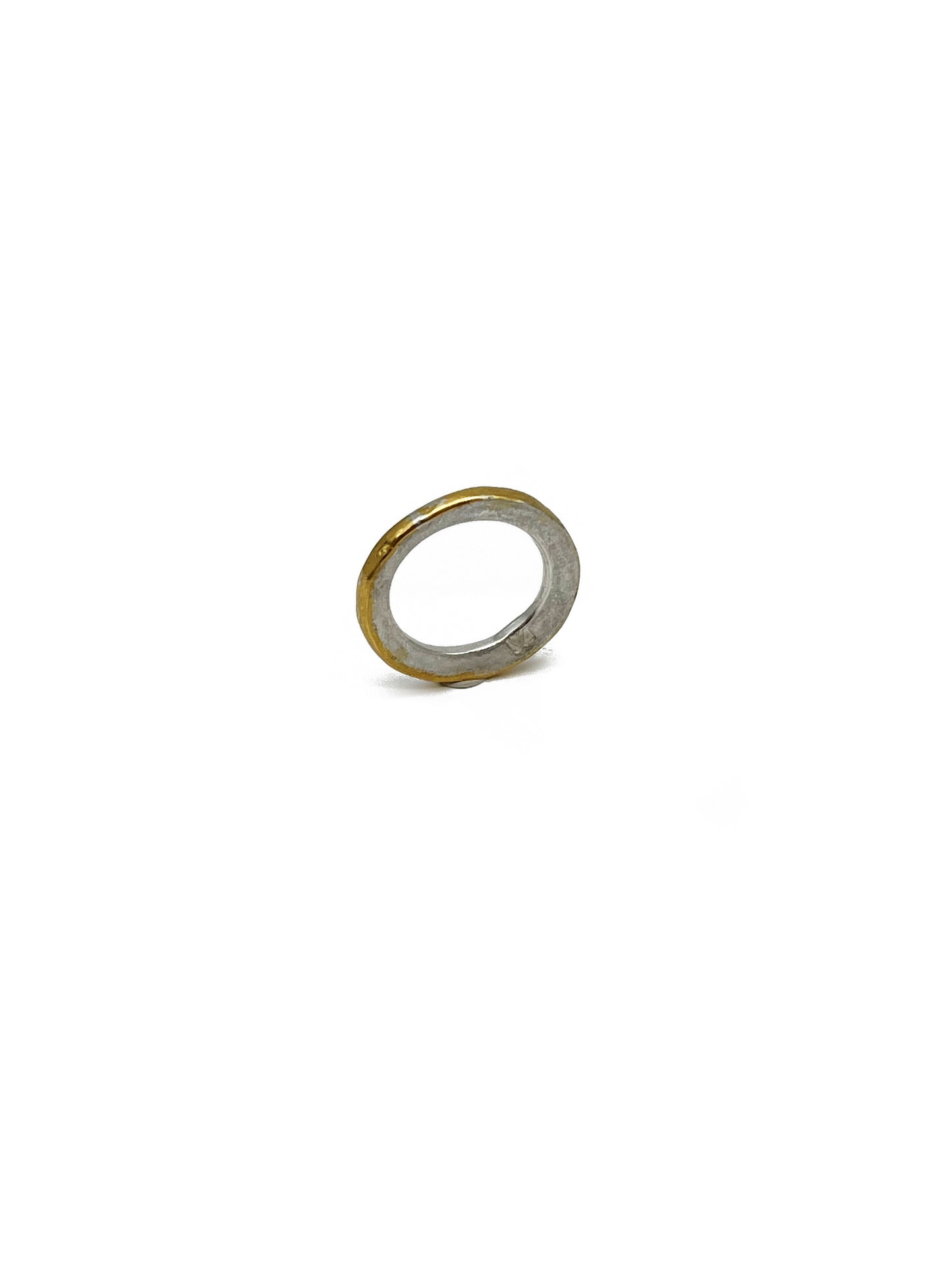 Gold and silver ring by NZ Jeweller Ann Culy