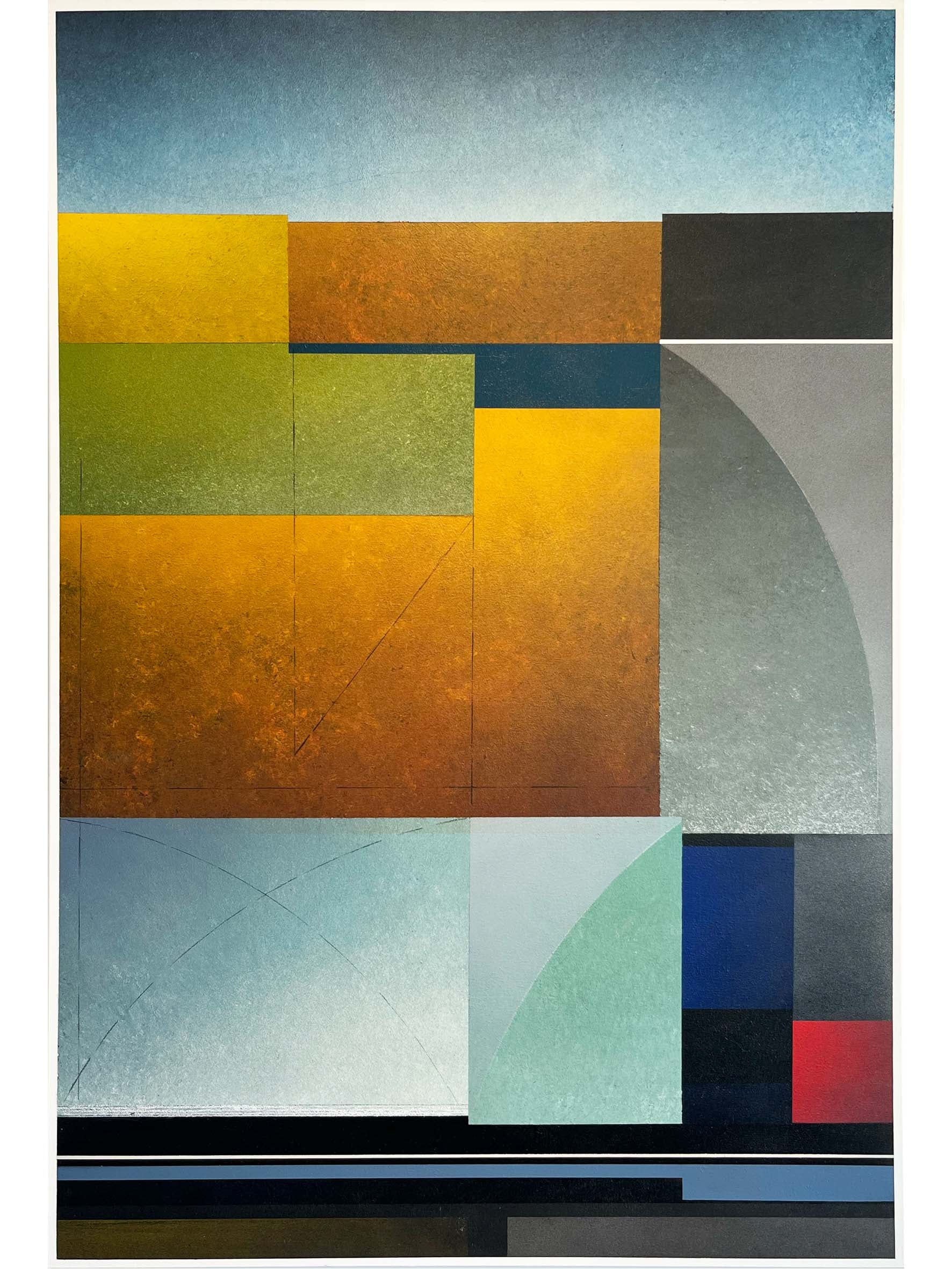 Painting by NZ artist Richard Adams