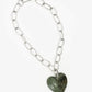 Big Green Heat Necklace (AB392)