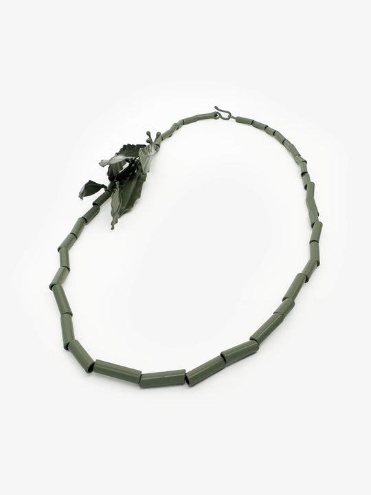Bay Leaf Necklace (AB393)