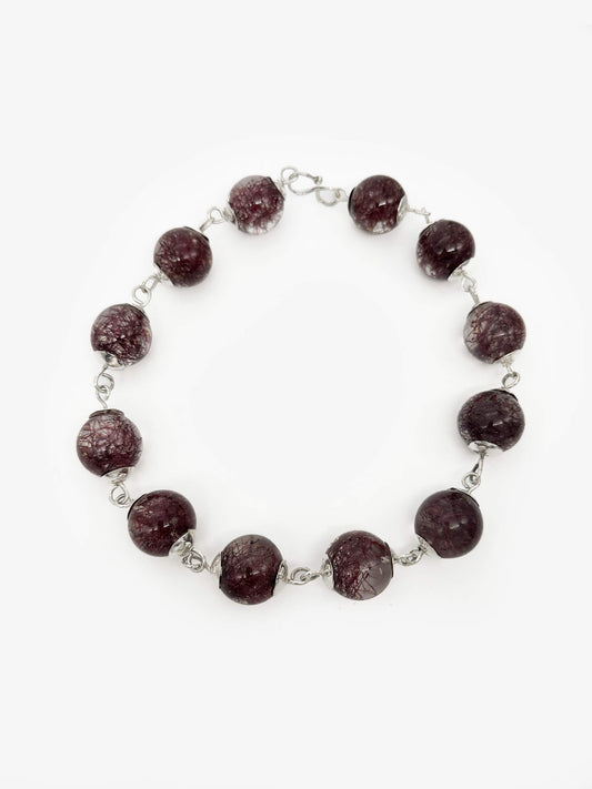 Pohutakawa Stamens Necklace (AB398)