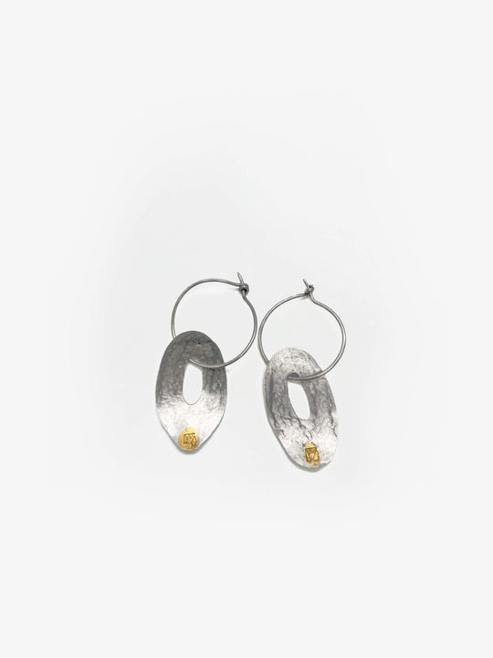 Large O Hoop Earrings (AC552)