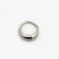 X Heavy Organic Pure Silver Ring (AC608)
