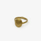 Long Shield Signet Ring - 22ct Gold