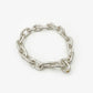 Variable Link Bracelet with Silver/Gold Bead Charm (AC624)