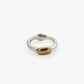 Pure Gold Wrap Fused 999 Silver Ring (AC633)