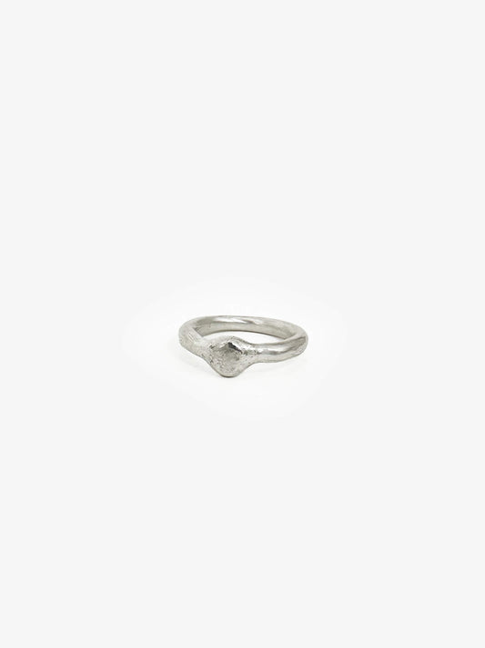 Small Signet Ring - Pure Silver (AC635)