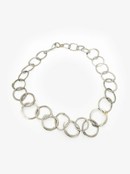 Frida Neck Chain w. Hook & Pure Gold Stamp (AC640)