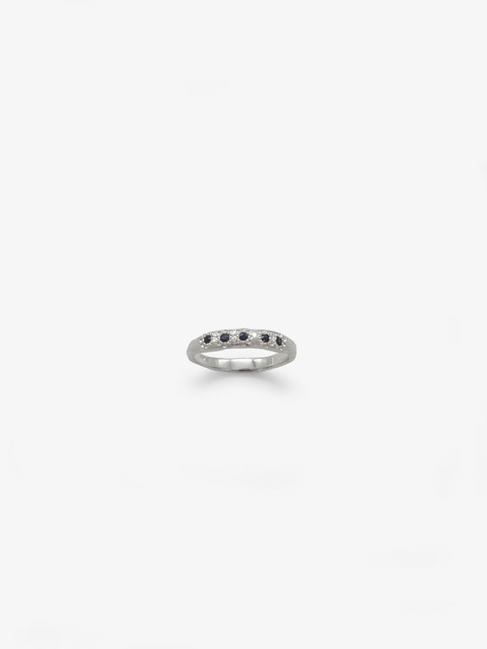 Astrum Ring with Blue Sapphires
