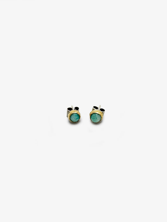Amazonite Stud Earrings