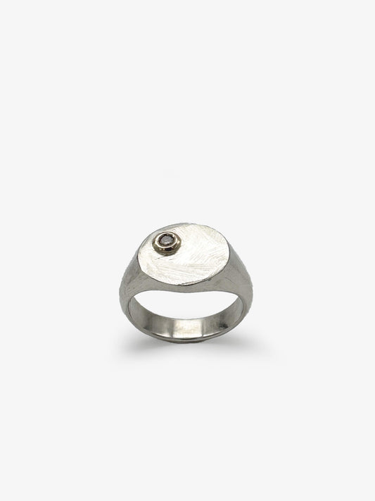 Champagne Diamond Ring