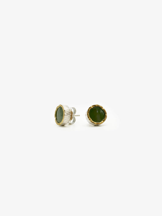 Pounamu Studs (DM564) by David McLeod