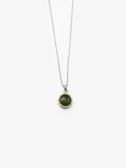 13mm Pounamu Pendant Necklace (DM589)