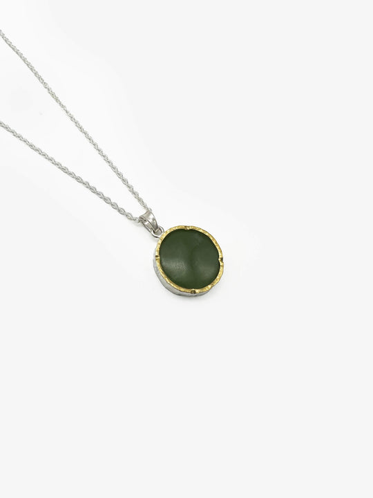 25mm Pounamu Pendant Necklace (DM598)