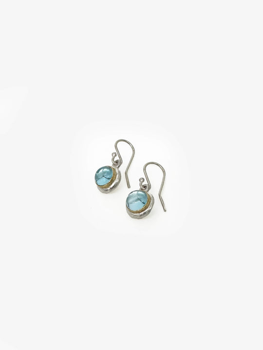 Topaz Ingot Drop Earrings (DM656)