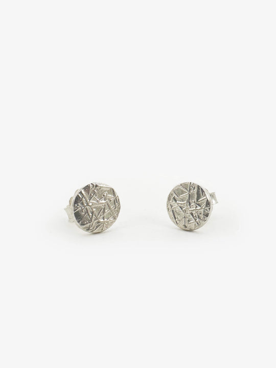 Silver Texture Studs (DM663)
