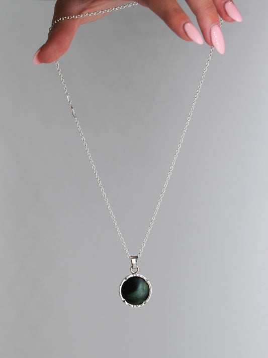 Pounamu Gold Edged Pendant