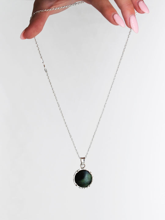 Pounamu Gold Edged Pendant (DM670)