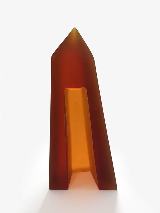 Tall House - Orange Red (ECa67)