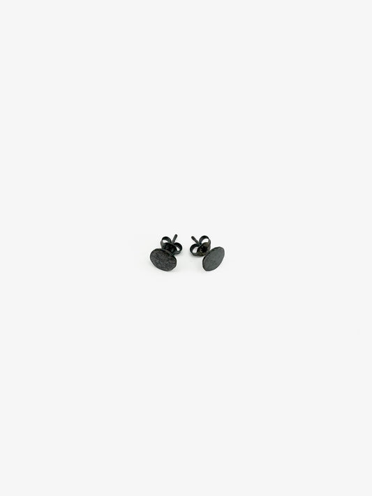 Round (S) Oxidised Studs