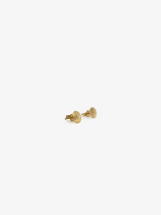Round (S) Gold Plated Studs
