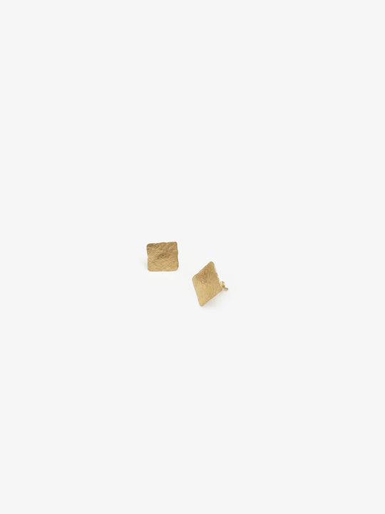 Square Gold Plated Studs