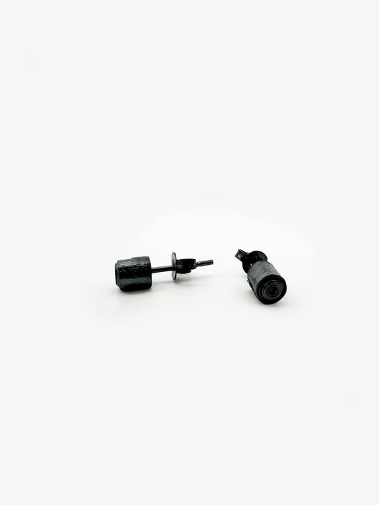 Mutabilis Oxidised Silver Studs (IME69)