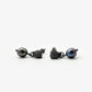 Pearly Paw Earrings - Black (JD20)