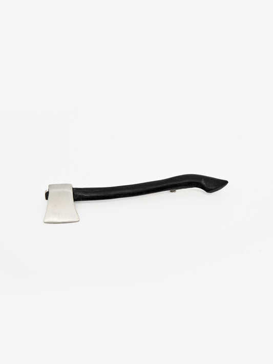 Ebony Axe Brooch