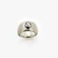 Platinum Round Diamond Ring