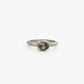 Platinum Oval Champagne Diamond