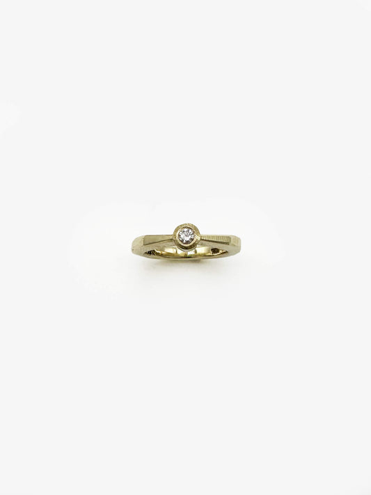 14ct Gold Diamond Ring