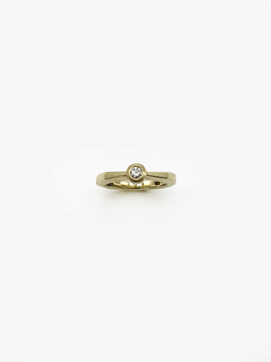 14ct Gold Diamond Ring