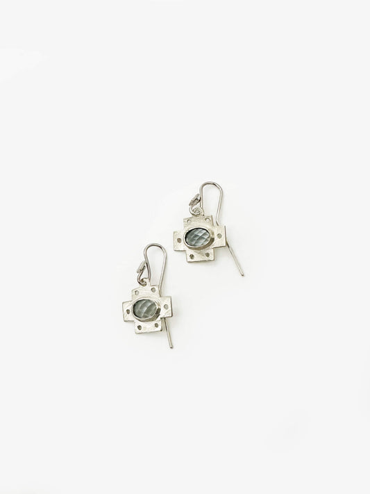 Aquamarine Earrings (JZR272)