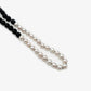 Long Lava Pearl Necklace