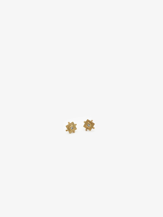 Princess Diamond Earrings