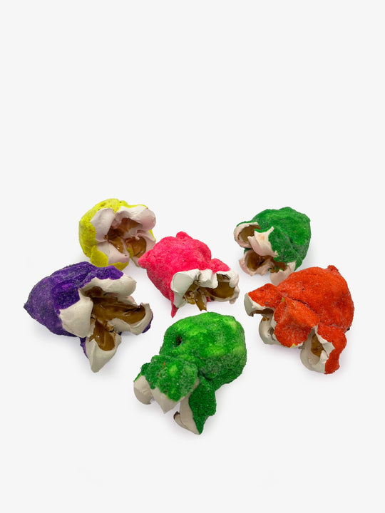 Mixed Coloured Popcorn Set of Six (MC1774)