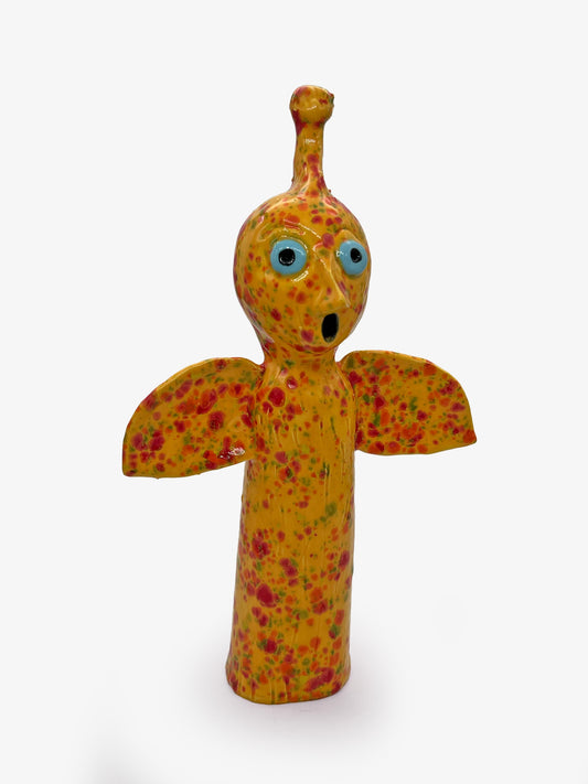 Orange Crystal Bird
