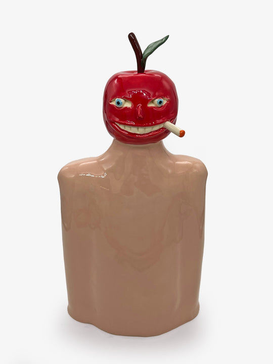 Smoking Bad Apple Head