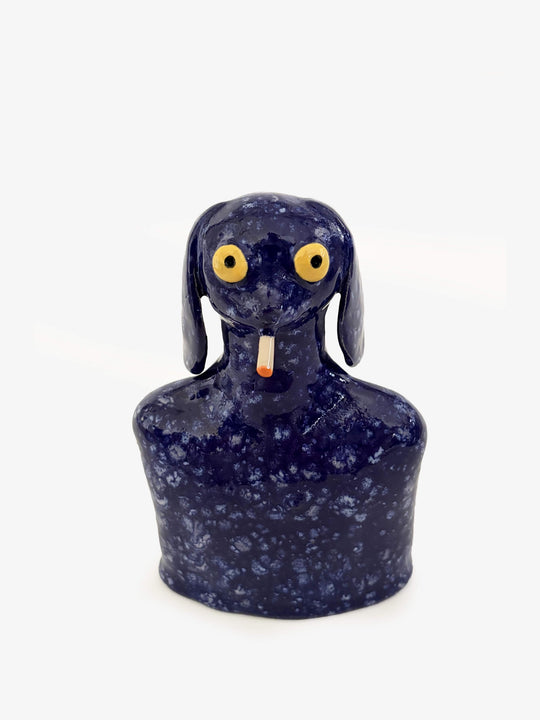 Blue Smoking Dog