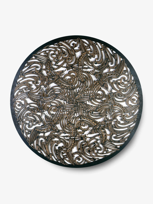 Nga Manu Titi Valu Rakiura by Michel Tuffery