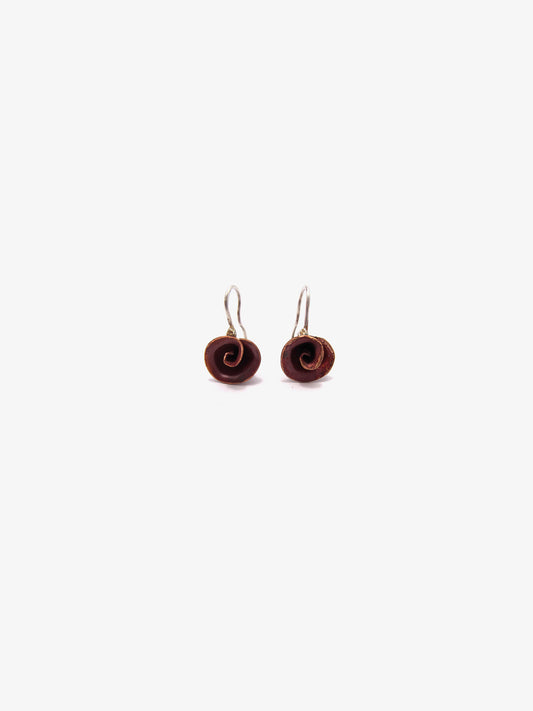 Copper Shell Rose Hooks