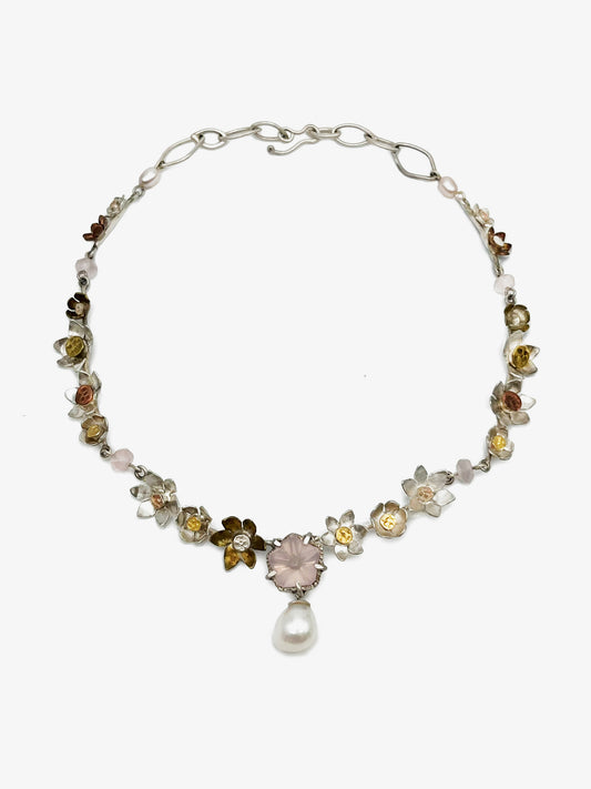 Lotus Pool Necklace