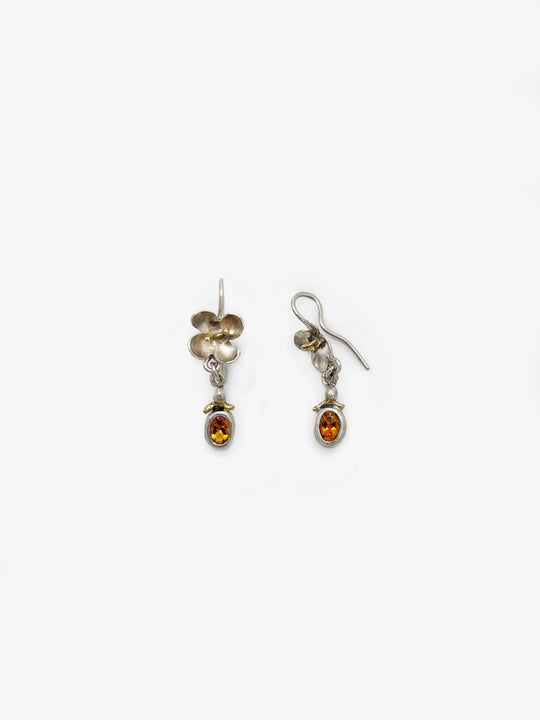 Wild Flower Hooks with Citrine