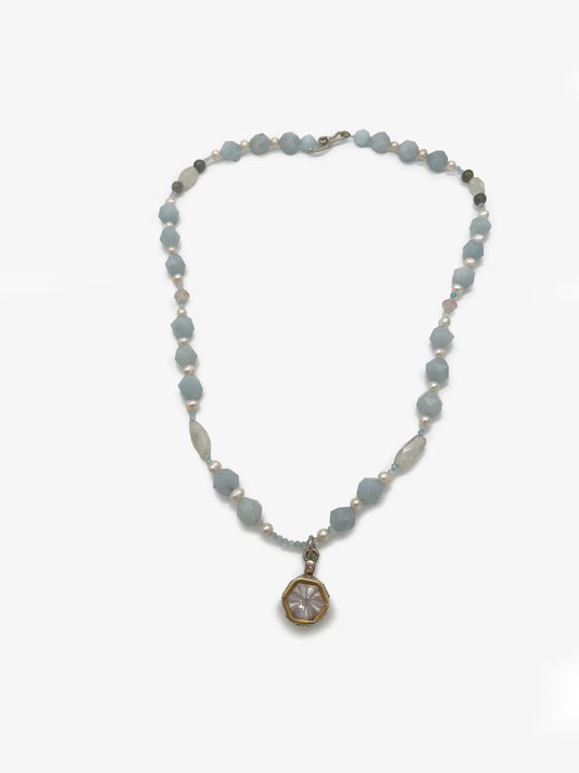 Lotus Necklace by Penelope Barnhill (PB494)