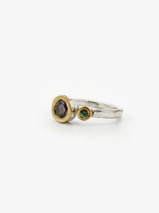 Plum Spinel Chloris Ring (PB538)